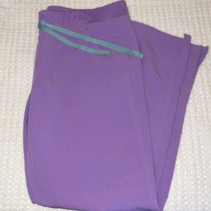 Figs Kade Scrub Pants - L - Lilac Dawn